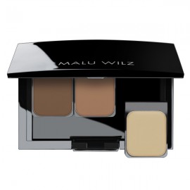 Beauty Box szemhéjpúder, pirosító vagy Camouflage Cream Refill tárolásához - Malu Wilz Beauty Box Trio