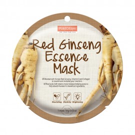 Ginseng élénkítő-hidratáló fátyolmaszk - PureDerm Red Ginseng Essence Mask