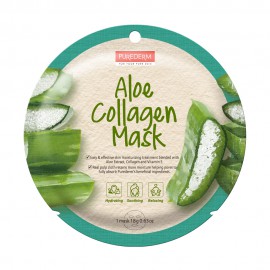 Aloe Vera hidratáló fátyolmaszk - PureDerm Aloe Collagen Mask 