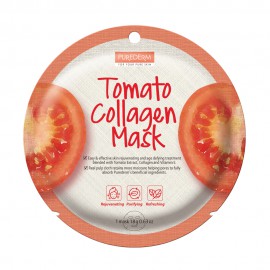 Paradicsom regeneráló fátyolmaszk -PureDerm Tomato Collagen Mask
