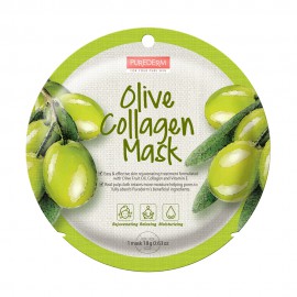 Olíva mélytápláló fátyolmaszk -PureDerm Olive Collagen Mask