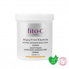 Multivitamin natúr masszázskrém NORMÁL - fito.C Multivitamin Natural Masssage Base Cream, Normal