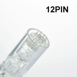 12 tűs kezelőcsúcs pótfej mezopen készülékhez - Fito-C 12 Pin Needle Tip