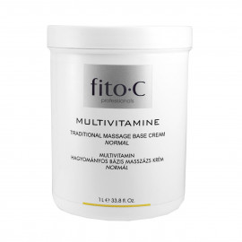 Hagyományos, multivitaminos masszázskrém NORMÁL 1000ml - Fito-C Multivitamin Traditional Masssage Cream
