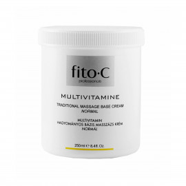 Hagyományos, multivitaminos masszázskrém NORMÁL 250ml - Fito-C Multivitamin Traditional Masssage Cream (új)
