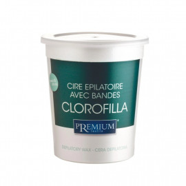 Elasztikus gyanta tégelyben 700ml - Klorofillos - Premium Cera Epilatore Chlorophylle